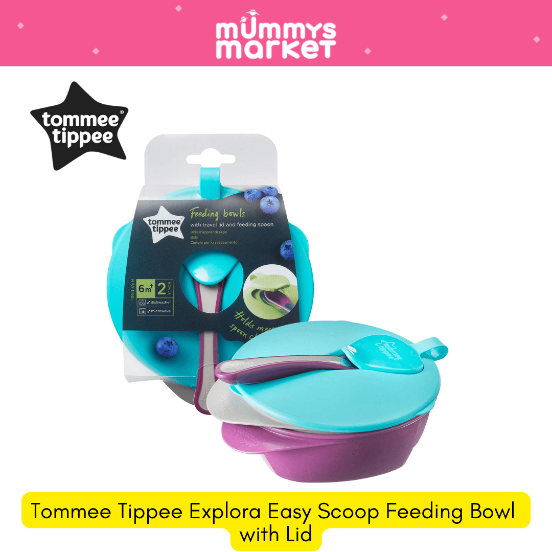 Tommee Tippee Explora Easy Scoop Feeding Bowl with Lid